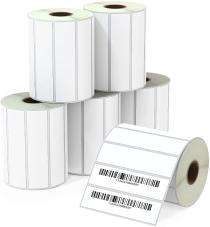 Desire Labels Bar Code Polyester Self Adhesive Label 100 x 25 mm White_0