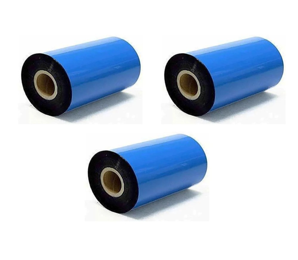 Desire Labels Wax Resin Plain Ribbon 80 mm Black_1