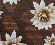 4 mm Brown and White Laminate Matt 4 x 8 ft Outdoor UV Protection_0