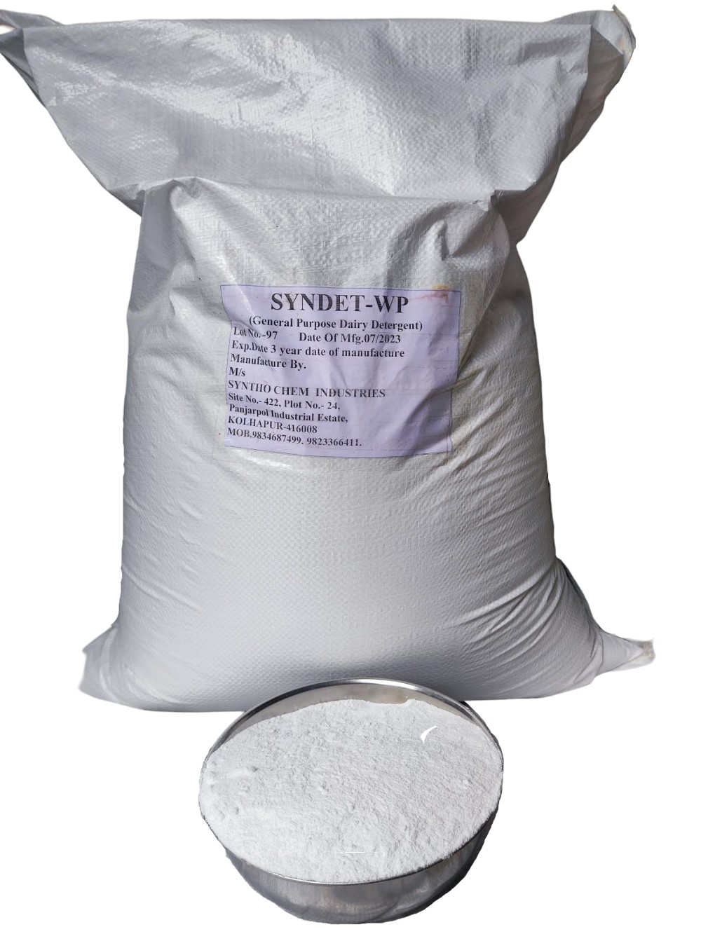Synthochem Syndet WP Dairy Detergent Powder 0.98 12_1
