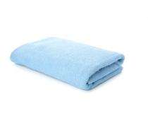 Shree handloom Cotton 75 x 150 cm Plain Light Blue Towel_0