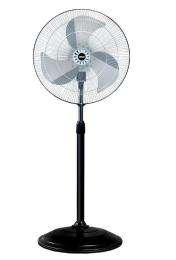 USHA TURBO 180 430 mm Silver and Black Pedestal Fan_0