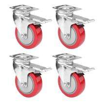 2 inch PVC Swivel Caster Wheel 100 kg_0