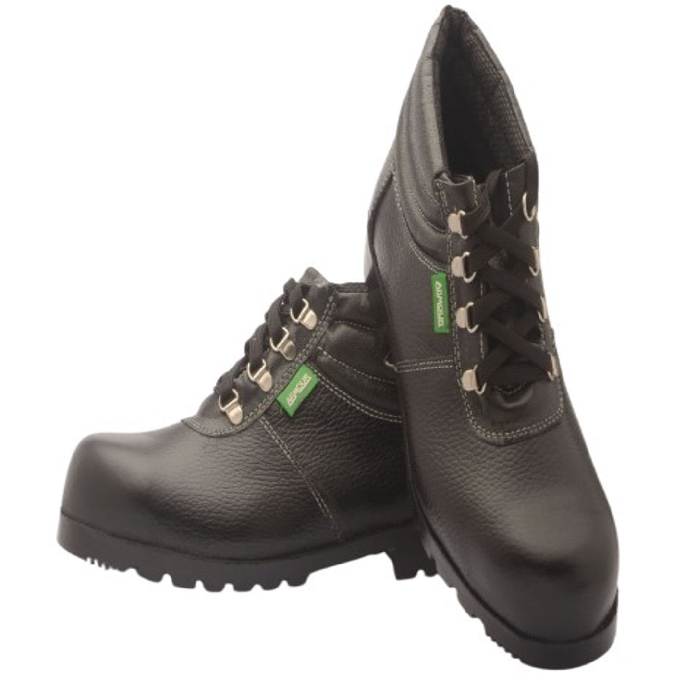 ARMOUR EU3 Rambler Leather Steel Toe Safety Shoes Black_1