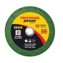 FREEMANS 4 inch Cutting Wheels CG105 16 mm 15300 rpm_0