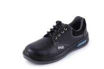 Xpert Full Grain Leather Steel Toe Safety Shoes Black_0