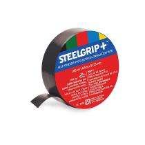 STEEL GRIP 6.5 m PVC Electrical Insulation Tape Black 1.80 cm_0
