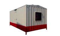 PATEL INFRAA Mild Steel 7 ft Portable Security Cabin_0