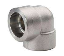 Rolex Stainless Steel Socket Weld 90 Degree Elbows 1.5 in_0