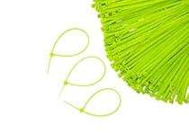 GLOBOMOTIVE Nylon 200 mm 3.6 mm Cable Ties Fluorescent Green_0