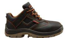 WOODLAND GC 4793023SSC Leather Composite Toe Safety Shoes Brown_0