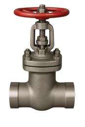 SQK 150 mm Manual Carbon Steel Gate Valves Butt Weld_0
