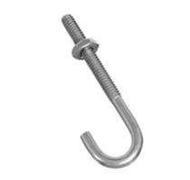 10 mm Mild Steel Foundation Bolts J Shape 100 mm_0