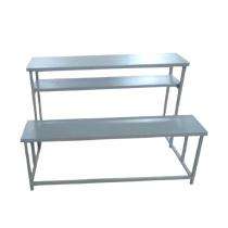Stainless Steel 3 Seater Student Bench Desk_0