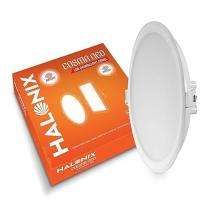 HALONIX 12 W Round White 150 x 150 mm LED Panel Lights Recessed Mounted_0