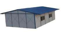 RNC Mild Steel 10 ft Prefabricated Shelter_0