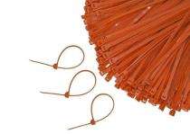 GLOBOMOTIVE Nylon 100 mm 2.5 mm Cable Ties Orange_0