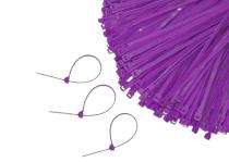 GLOBOMOTIVE Nylon 100 mm 2.5 mm Cable Ties Purple_0