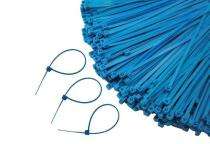 GLOBOMOTIVE Nylon 150 mm 3.6 mm Cable Ties Blue_0
