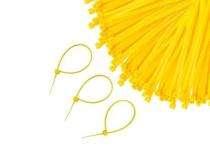 GLOBOMOTIVE Nylon 150 mm 3.6 mm Cable Ties Yellow_0