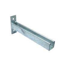 Mount Master 160 mm U Shape with Flat Plate Grey Aluminium Bracket with Extension_0