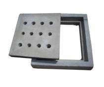 VCM Precast Drainage Cover RCC Bitumen Painted 600 x 600 mm_0