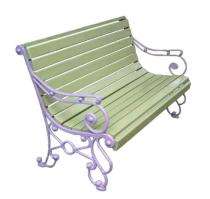 SE SB-12 3 Seater Waiting Bench Mild Steel 49 x 15 x 31.5 inch_0