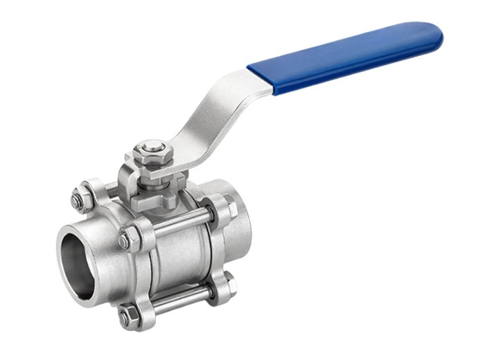 SQK 100 mm Manual Carbon Steel Ball Valves Socket Weld_0