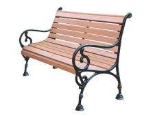 SE SB-26 3 Seater Waiting Bench Mild Steel 49 x 15 x 34 inch_0