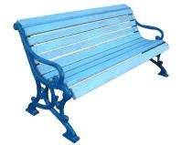 SE SB-17 3 Seater Waiting Bench Mild Steel 49 x 15 x 35 inch_0