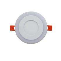 D'Mak 6 W Round Multicolour 65 mm LED Panel Lights Recessed Mounted_0