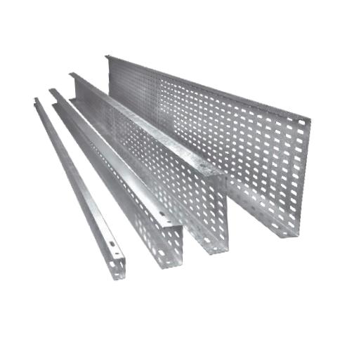 MATRIX Pre Galvanized Iron 1.5 mm 100 mm Perforated Cable Trays_2