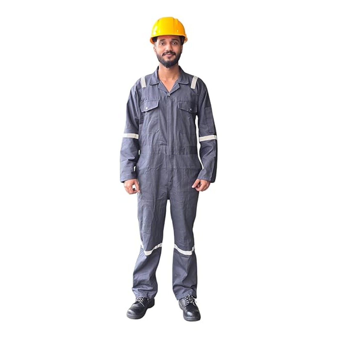 Habil Cotton Fabric Boiler Suits S Full Sleeves H2CT11G_2