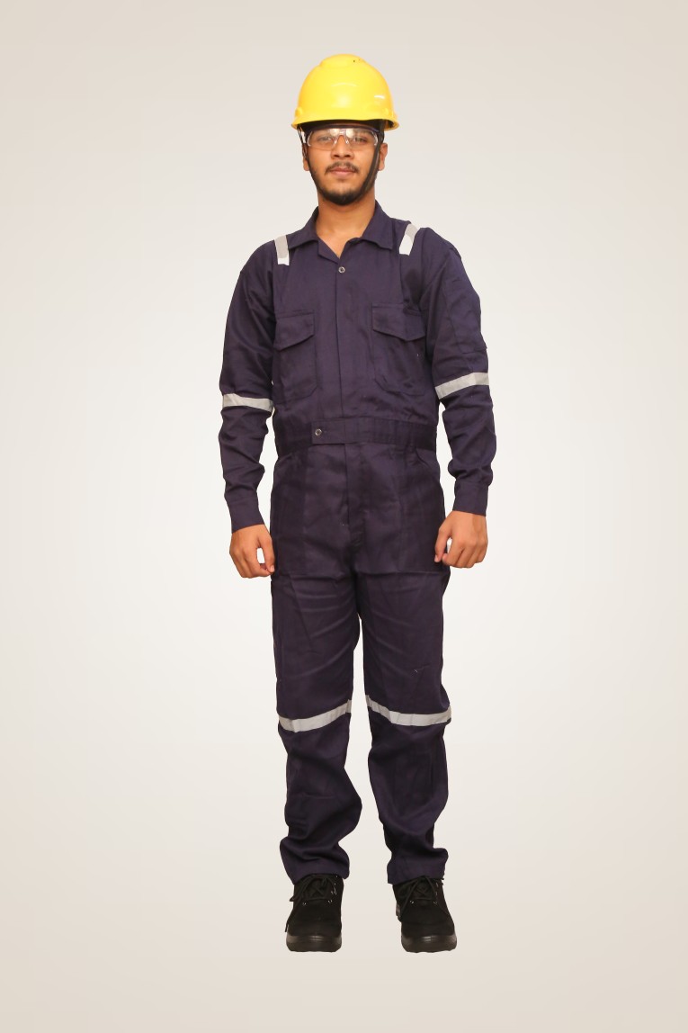 Habil Polyester Fabric Boiler Suits XXL Full Sleeves H1PV11_4