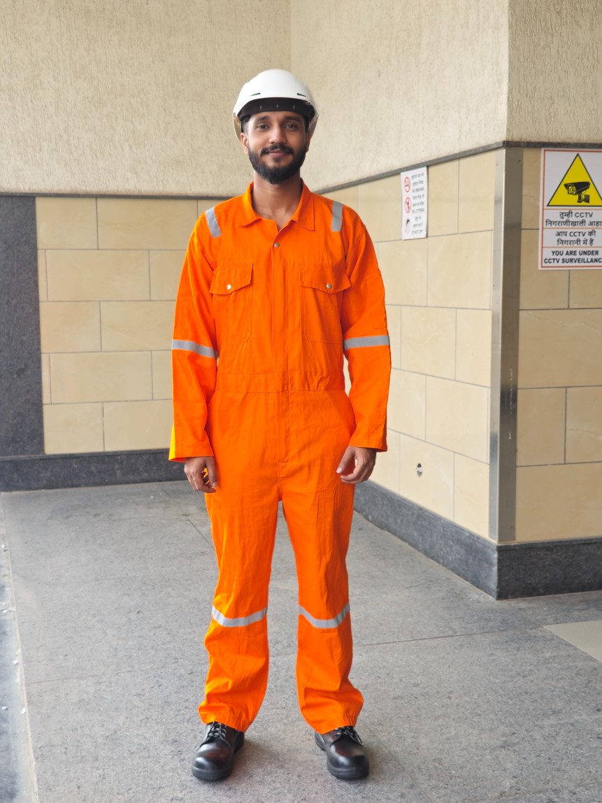 Habil Polyester Fabric Boiler Suits S Full Sleeves H1PV11O_1