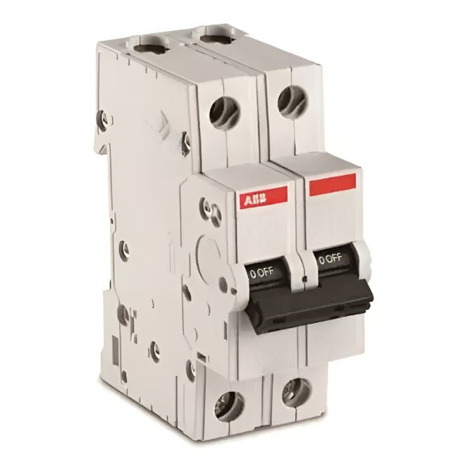 ABB SW202M-B63 Double Pole 63 A B Curve MCB_0