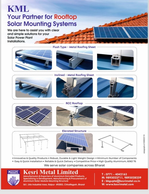 KML Solar Mounting Structure SMS01 Aluminium_3