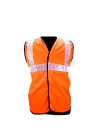 FSPRO Polyester Safety Jackets L O1 Reflective Orange_0