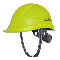 Karam Polypropylene Copolymer Lemon Yellow Air Ventilated Safety Helmets PN541_0