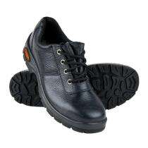 Mallcom Tiger Lorex Barton Grain Leather Steel Toe Safety Shoes Black_0