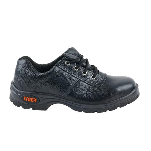 Mallcom Tiger Lorex Barton Grain Leather Steel Toe Safety Shoes Black_1