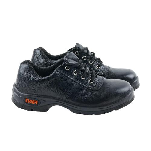 Mallcom Tiger Lorex Barton Grain Leather Steel Toe Safety Shoes Black_3