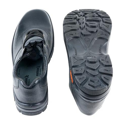 Mallcom Tiger Lorex Barton Grain Leather Steel Toe Safety Shoes Black_4