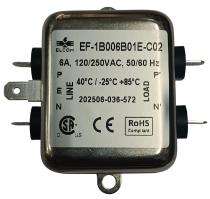 Elcom RFI Single Phase EMI Filter 6 A 250 VAC_0