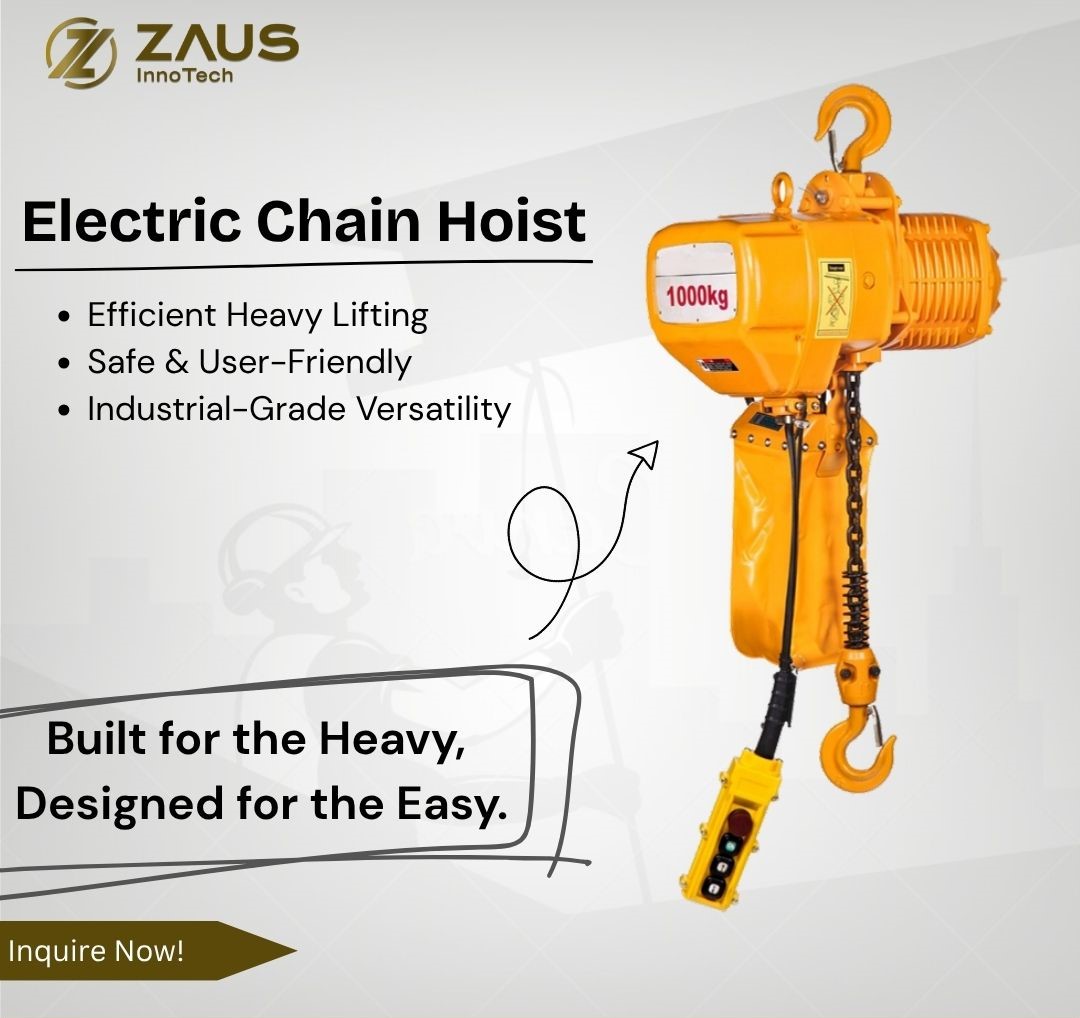 1 ton Fixed Electric Hoist 6.6 MPM KCH0100105_2