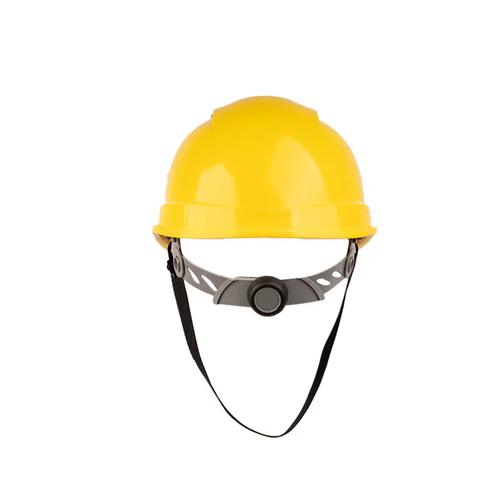 Mallcom HDPE Yellow Air Ventilated Safety Helmets Diamond XIII_1