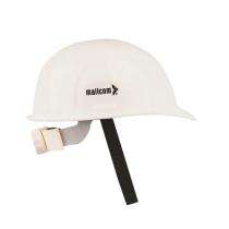 Mallcom HDPE White Non Ventilated Safety Helmets Jasper II_0