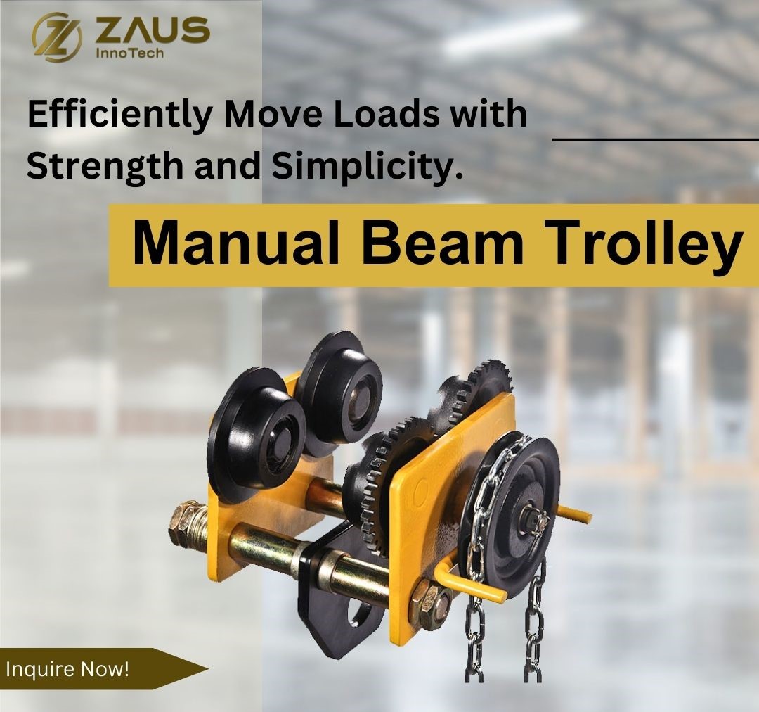 3 ton Geared Manual Trolley KGT03003 88 - 203 mm_1