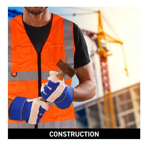 Mallcom Canadian Split Leather Safety Gloves C542 M_4