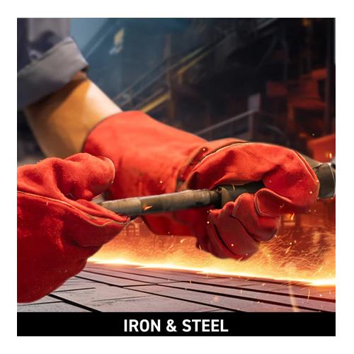 Mallcom Welding Split Leather Safety Gloves F437 9_4